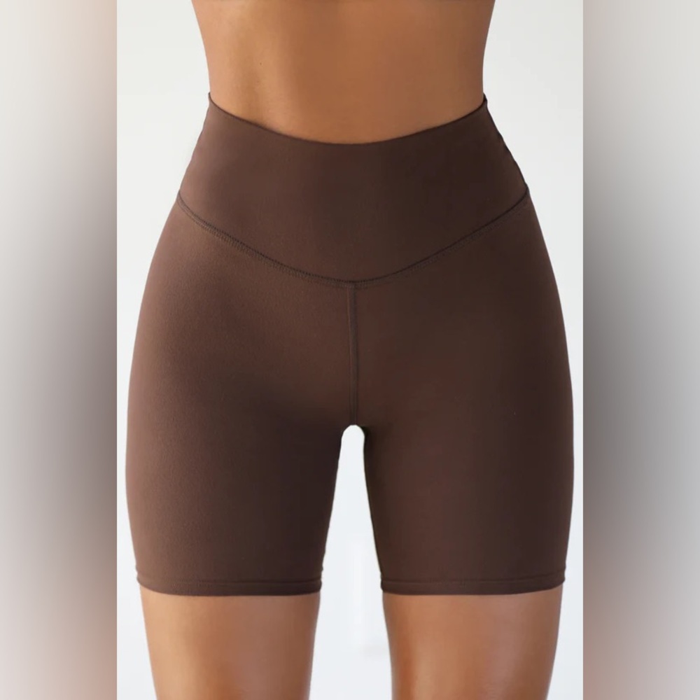 Joah Brown Bike Shorts in Sueded Umber